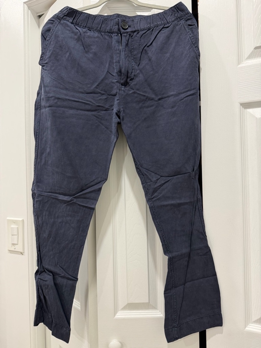 Alex Mill Navy Blue Non Suit Linen Pants Size S